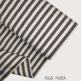 Kollektion „Streifen, Quadrat und Uni“, H 180 cm – MOKA 