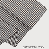 Kollektion „Streifen, Quadrat und Uni“, H 180 cm – MOKA 