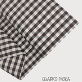 Kollektion „Streifen, Quadrat und Uni“, H 180 cm – MOKA 