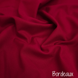 Fonds Panama Coton H 280 cm - COULEUR SOLIDE ROUGE