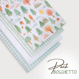 PACK BOSCHETTO - 4 pezzi 70 x 100 cm