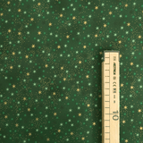 Cotone Americano H 110 cm - COORDINATO VERDE/ORO