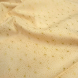 Cotone Americano H 110 cm - COORDINATO PANNA/ORO
