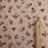 Tessuto Resinato/Antimacchia H 140 cm - ROSELLINE BORDEAUX
