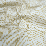 Cotone Americano H 110 cm - COORDINATO LATTE/ORO