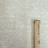 Cotone Americano H 110 cm - COORDINATO LATTE/ORO