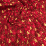 Cotone Americano H 110 cm - COORDINATO BORDEAUX/ORO