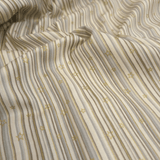 Cotone Americano H 110 cm - COORDINATO LATTE/ORO
