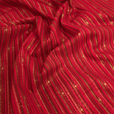Cotone Americano H 110 cm - COORDINATO BORDEAUX/ORO