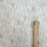 Cotone Americano H 110 cm - COORDINATO LATTE/ORO