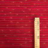 Cotone Americano H 110 cm - COORDINATO BORDEAUX/ORO
