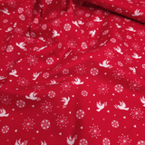 Cotone Americano H 110 cm - COORDINATO COLOMBE D'INVERNO