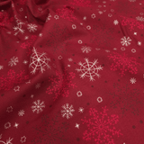 Cotone Americano H 110 cm - COORDINATO BORDEAUX/ARGENTO