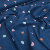 DENIM mittelschwer H 130 cm – BLAU