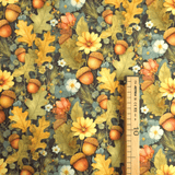 Cotton Panama Digital Fund H 160 cm - GRANATAPFEL