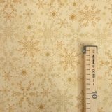 Cotone Americano H 110 cm - COORDINATO PANNA/ORO