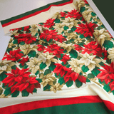 Cotton Panama Digital Fund H 160 cm - SNOWY HOUSES