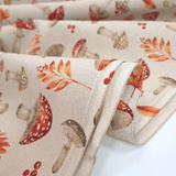 Cotone Fondo Grezzo H 280 cm - FUNGHI E FOGLIE