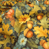 Cotton Panama Digital Fund H 160 cm - GRANATAPFEL