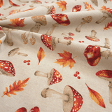Cotone Fondo Grezzo H 280 cm - FUNGHI E FOGLIE