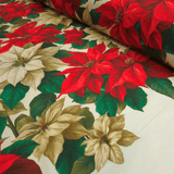 Cotton Panama Digital Fund H 160 cm - SNOWY HOUSES