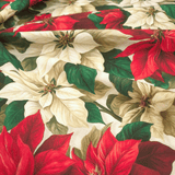 Cotton Panama Digital Fund H 160 cm - SNOWY HOUSES