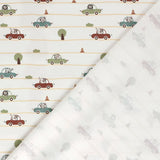 Jersey coton H 150 cm - ÉTOILE DE MER/EAU DE MER