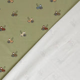 Jersey coton H 150 cm - ÉTOILE DE MER/EAU DE MER