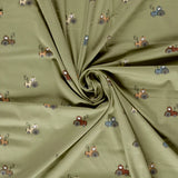 Jersey coton H 150 cm - ÉTOILE DE MER/EAU DE MER