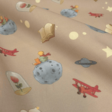 Tessuto Cotone H 140 cm - IL PRINCIPE E LA VOLPE