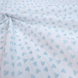 Tessuto Cotone "Collezione Baby Wonderland" H 145 cm - AZZURRO