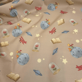 Tessuto Cotone H 140 cm - IL PRINCIPE E LA VOLPE