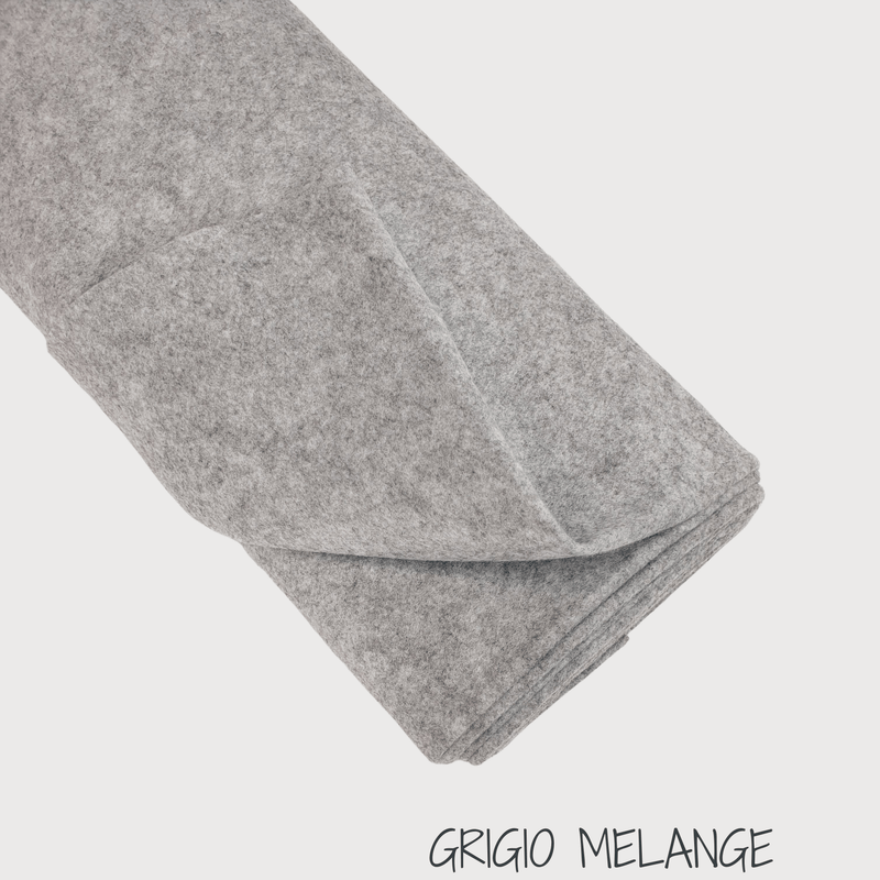 Pannolenci H 180 cm - TONALITA' GRIGIO/NERO