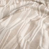 Tessuto Arredo H 280 cm - GEOMETRICO BIANCO E BEIGE
