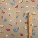 Tessuto Cotone H 140 cm - IL PRINCIPE E LA VOLPE