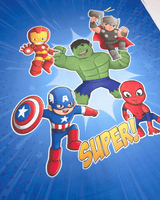 Pannello 70 x 100 cm - EROI IN AZIONE