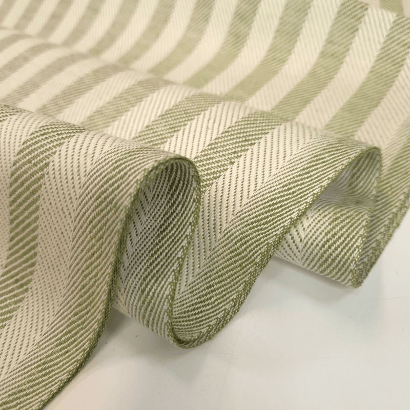 Asciugapiatti "Rinfranto Spigato" Misto Lino H 60 cm - VERDE