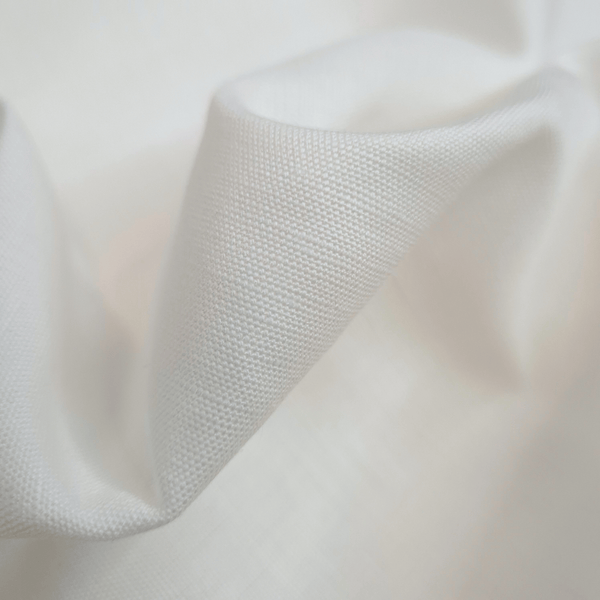 Misto Lino/Cotone H 310 cm - BIANCO