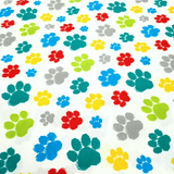 Cotone Bambino H 150 cm - IMPRONTE MULTICOLOR/BIANCO