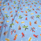 Tessuto Cotone H 140 cm - EROI IN AZIONE