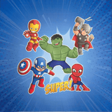 Pannello 46 x 46 cm - EROI IN AZIONE