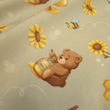 Tessuto Cotone H 140 cm - ORSETTO GOLOSONE