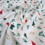 Tessuto no stiro H 150 cm - ABETI