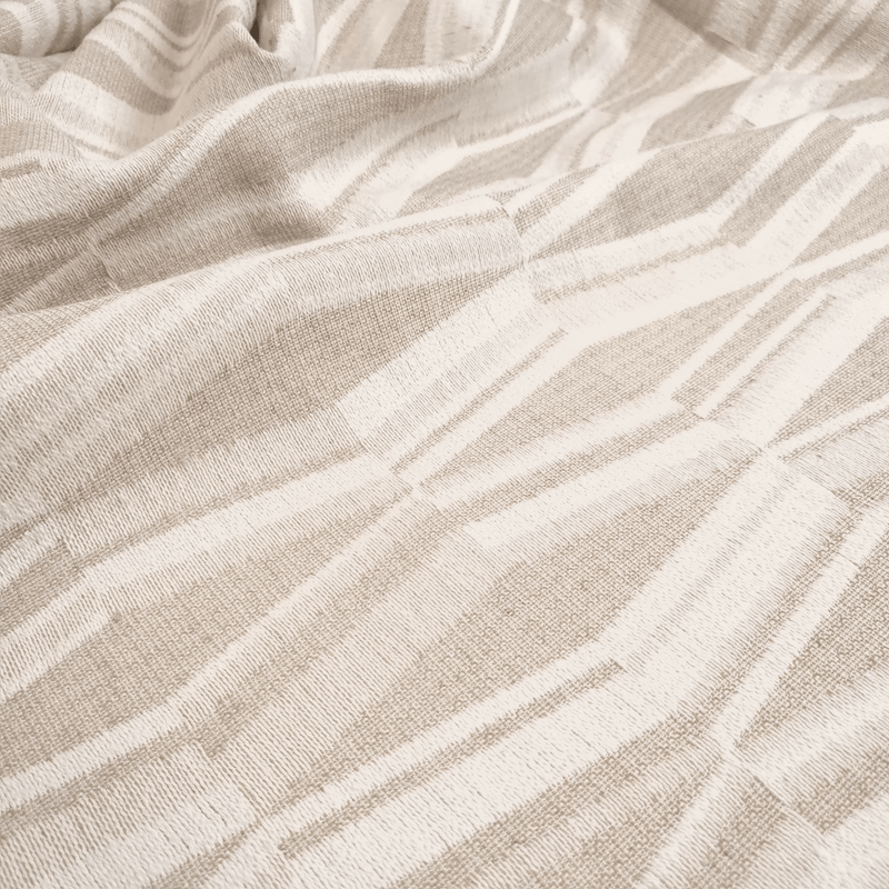 Tessuto Arredo H 280 cm - GEOMETRICO BIANCO E BEIGE
