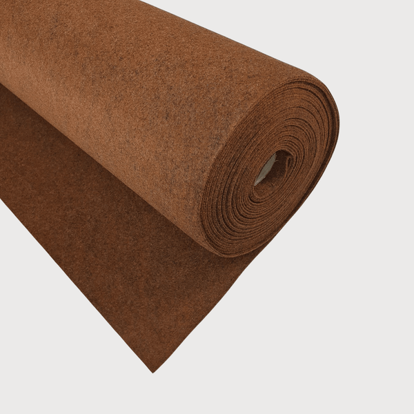 Feutre Polyester 2mm - Noisette - coupe minimum ou multiples de 25 x 110 cm