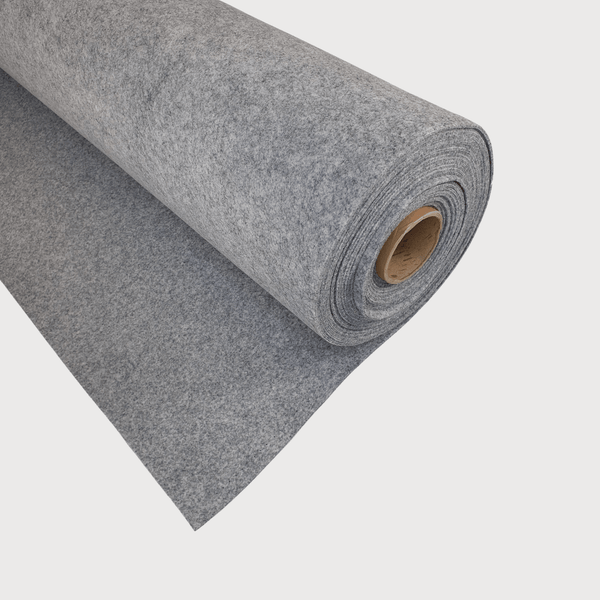Feutre Polyester 2mm - Gris Atlantique - coupe minimum ou multiples de 25 x 110 cm