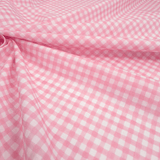 Tessuto Cotone "Collezione Baby Wonderland" H 145 cm - ROSA