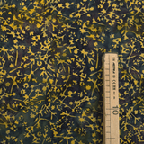 Cotone Americano Batik H 110 cm - FANTASIA GIALLO