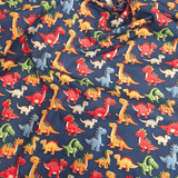 Tissu en coton numérique - OEUFS ET LAPIN DE PÂQUES 2 - coupe minimum ou multiples de 25 x 150 cm