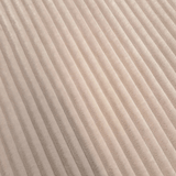 Geripptes Kunstfell, H 140 cm – CREME